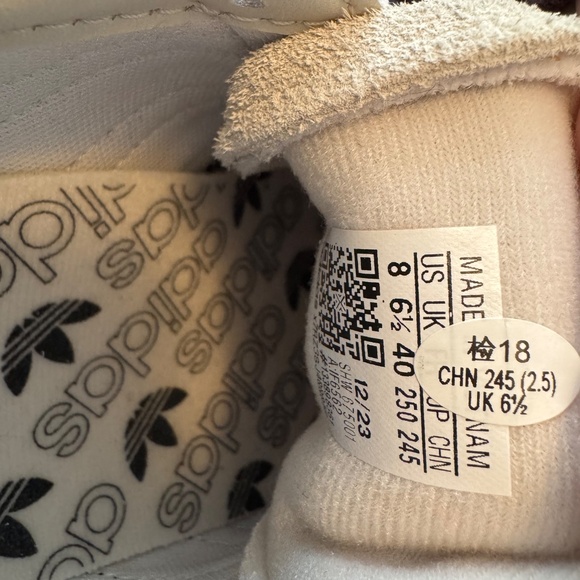 Adidas Spezial - Alumina / Core Black / Cloud White - Size 8 Women’s (NWT) - Picture 6 of 6